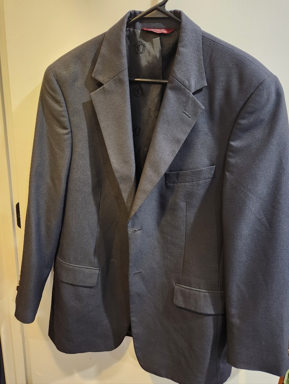 Men's Dark Gray Classic Suit Blazer